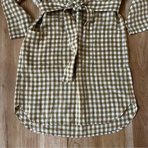 NPL notPERFECTLINEN Gingham Dress